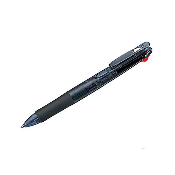  제브라 4색 볼펜 0.7mm 흑색 1P 깔끔한 부드러운 볼팬