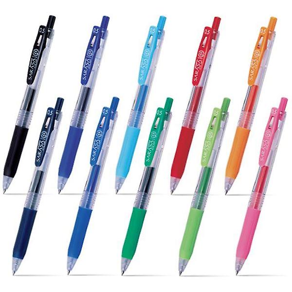  제브라 사라사 클립 볼펜 0.5mm 10색