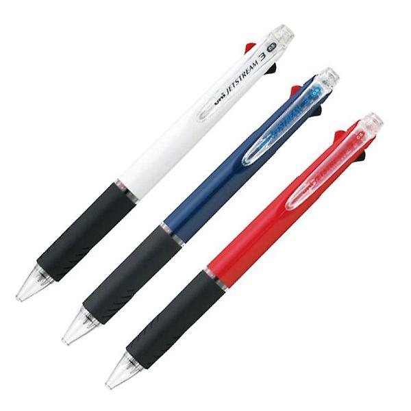  제트스트림 3색 유성 볼펜 0.5mm 2P 학교 사무실 필기