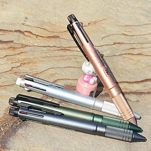  유니 제트스트림 0.5mm 4색볼펜+샤프 4+1 메탈 멀티펜
