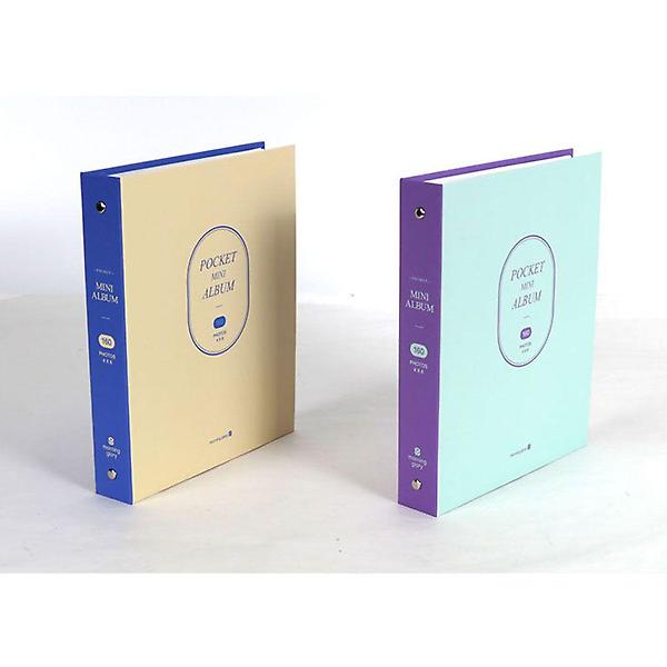  미니 포켓 앨범 4X6 2단 X2개 (색상랜덤) 사진 포토