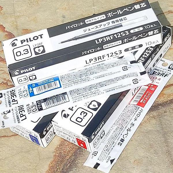  파이롯트 쥬스업 0.3mm 단색볼펜 리필심 1다스