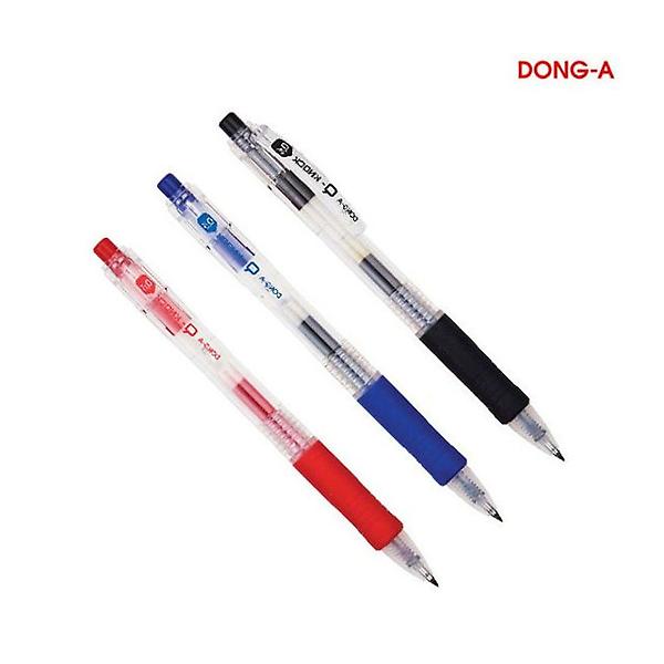  동아 볼펜 큐노크 0.4mm 12개입 필기 학생 사무 1P