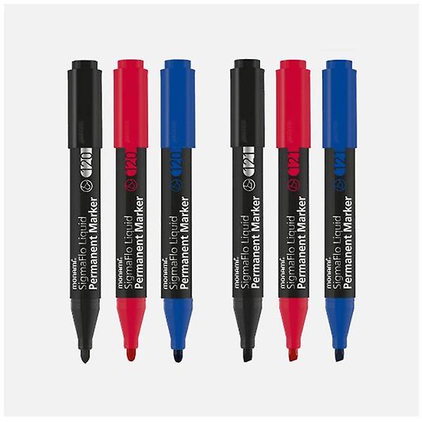  (모나미) 시그마플로 생잉크 유성매직 12자루 1타