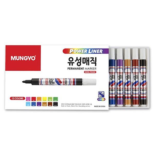  (문교) 유성매직 12색