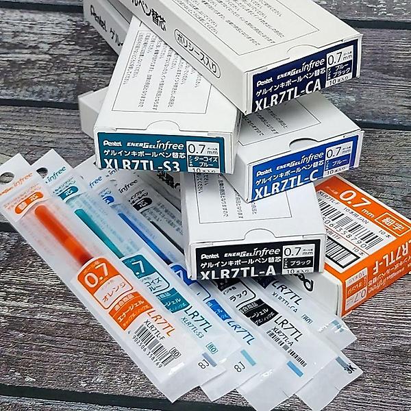  펜펠 에너겔 헥사곤 호환 0.7mm 리필심 1다스(10개)