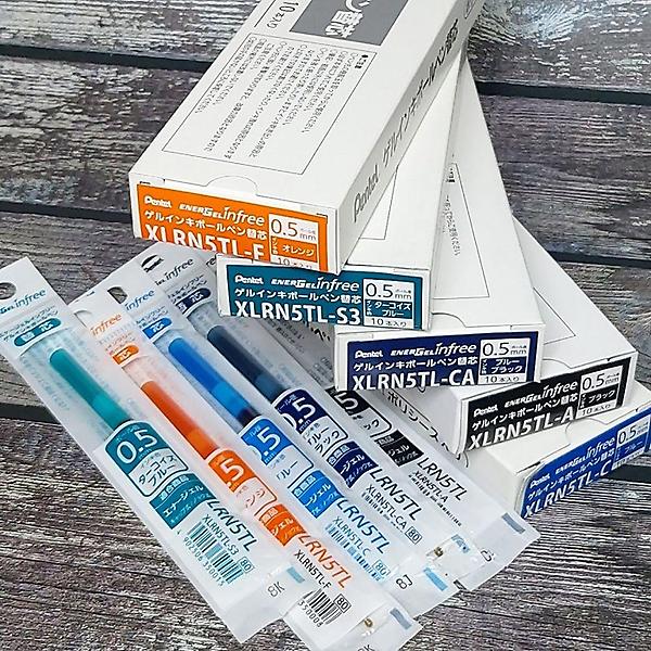  펜펠 에너겔 헥사곤 호환 0.5mm 리필심 1다스(10개)