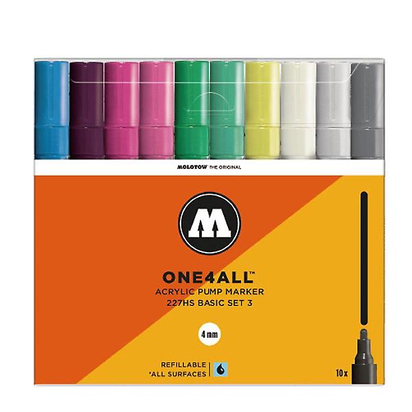  모로토우 원포올 227HS 베이직 10색 마카세트 no.3