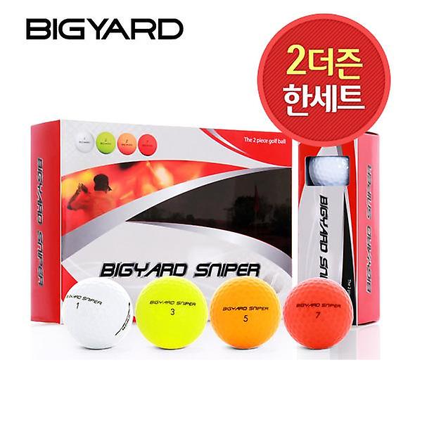  쇼핑백증정/2더즌 총24구 넥센 빅야드스나이퍼 골프공