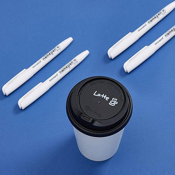  화이트 네임펜 1타 12자루 네임펜M 굵은글씨용