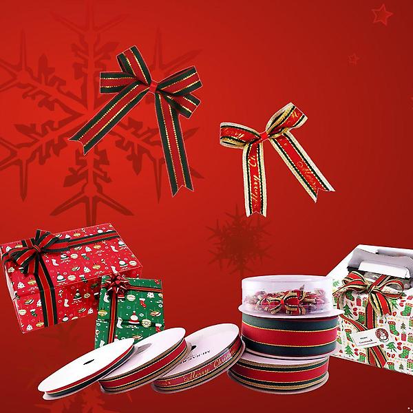  크리스마스리본 츄리리본 트리리본 리본끈 (3)