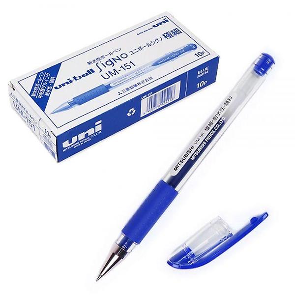  미쯔비시 유니볼 UM-151 볼펜 (0.38mm) (10개입) 1박