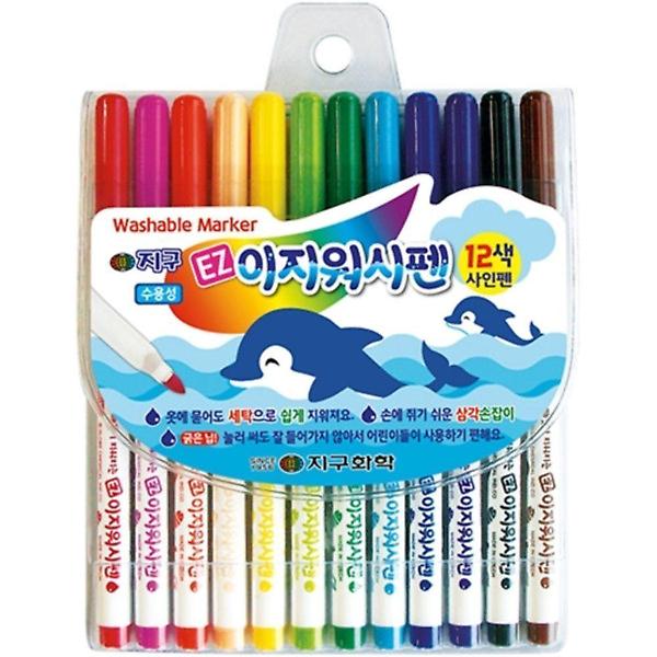  12색 이지워시펜