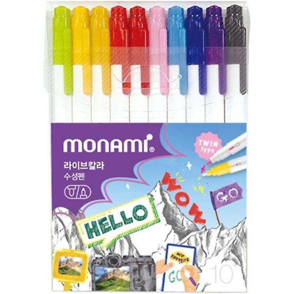  NEW 라이브칼라 10색 세트