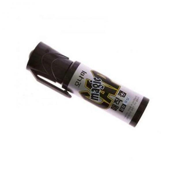  검정 유성매직 모나미 블랙 12개 유성매직캡 매직펜