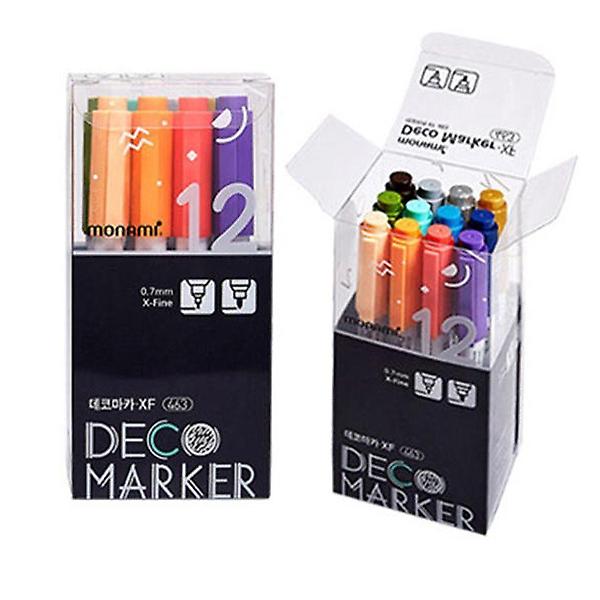  모나미 데코마카 463 12색세트 B