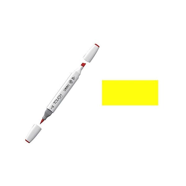  신한 터치 트윈 브러쉬 마카 F123 플로레센트옐로우