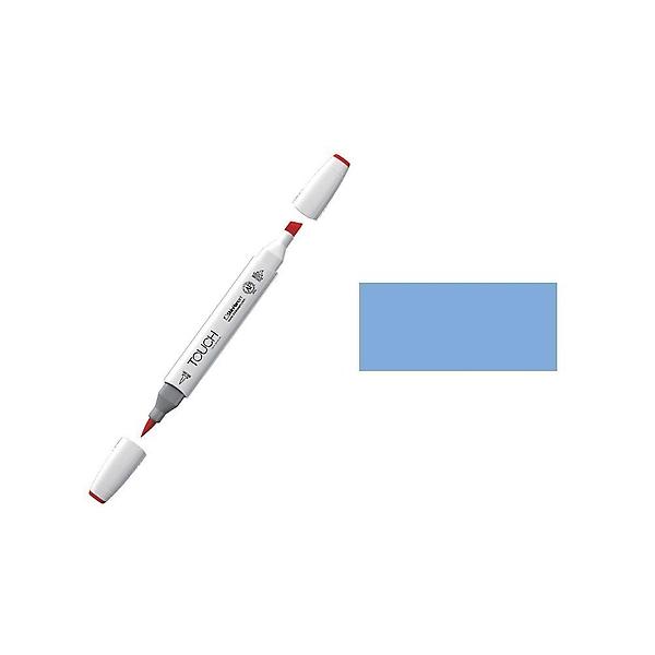  신한 터치 트윈 브러쉬 마카 PB76 스카이블루