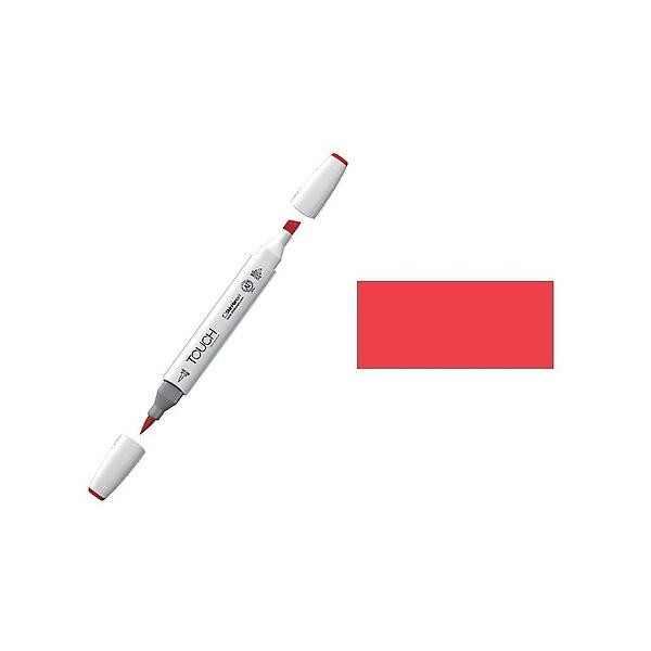  신한 터치 트윈 브러쉬 마카 R12 코랄레드