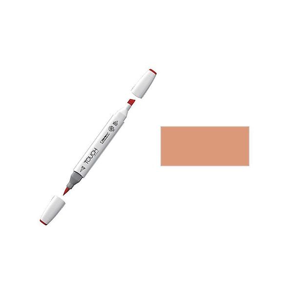  신한 터치 트윈 브러쉬 마카 BR112 레더브라운