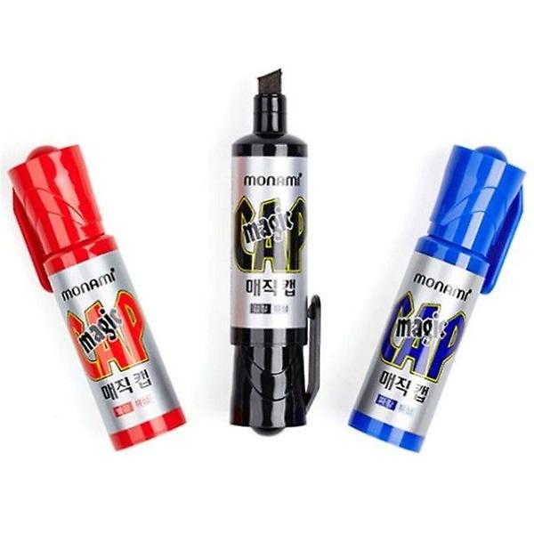  모나미 매직캡 사각닙 12자루