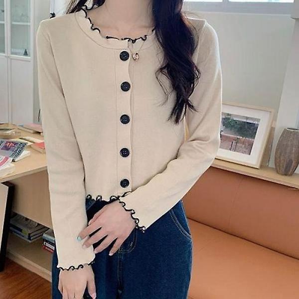  니트 가디건 아가일 이너웨어 배색 레이어드 이너가디