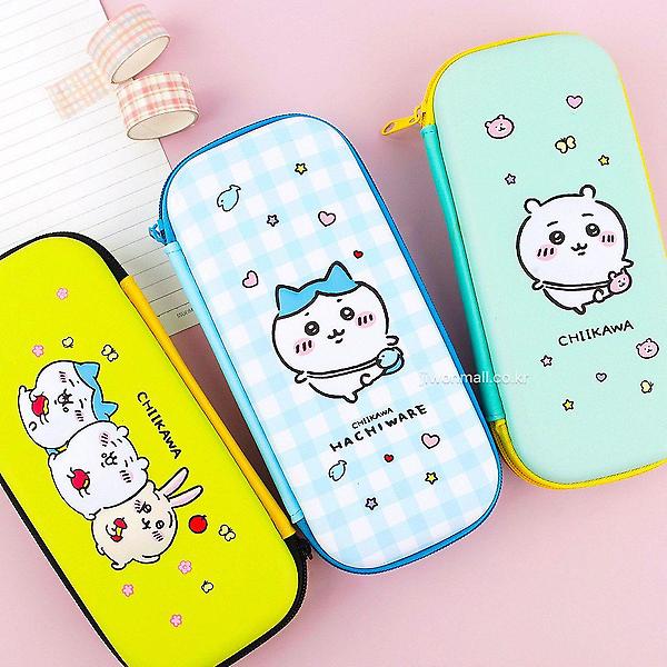  먼작귀 EVA 엠보 펜파우치-랜덤