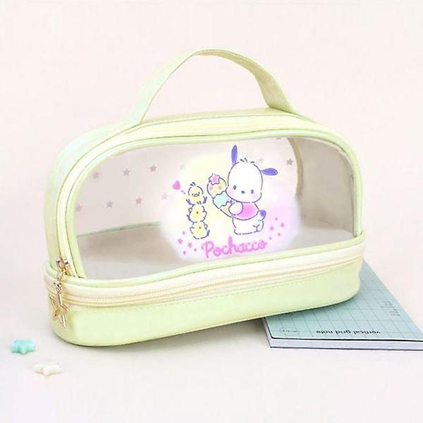  포차코 아이스크림 투명 2단 파우치