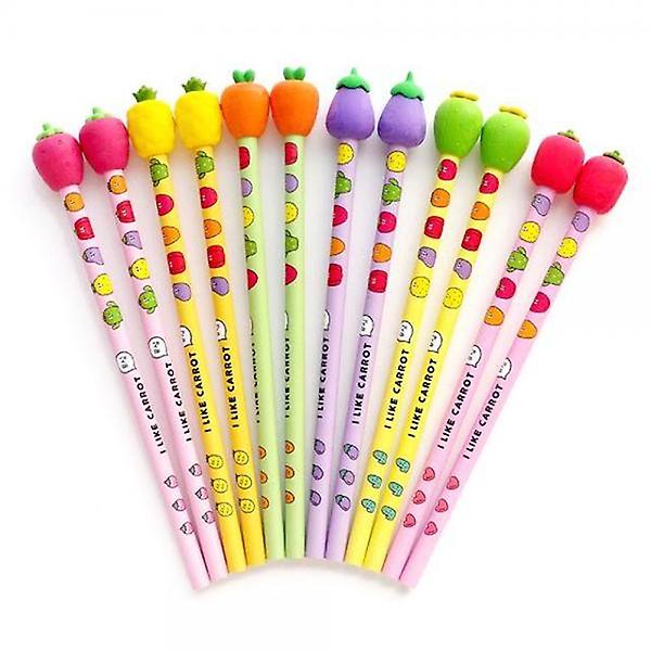  당근친구들 지우개 연필세트 12본(4개)