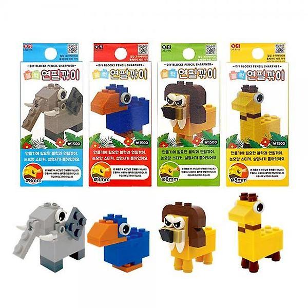  동물 블럭연필깎이(1500원X24개)