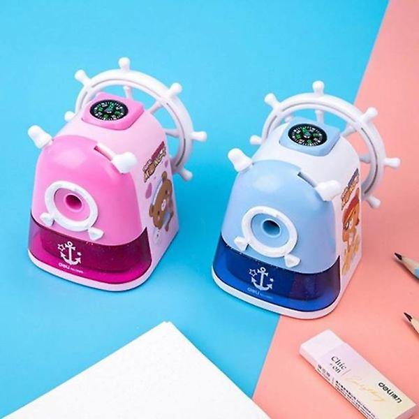  델리 배운전 연필깎이 E0665 색상랜덤