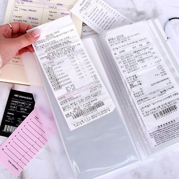  티켓 보관 콜렉트북 티켓북 바인더