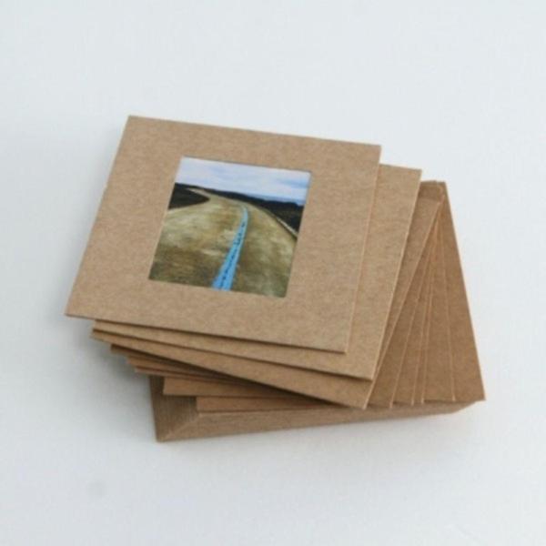  인스탁스 미니 리필 크라프트 종이액자 포토프레임