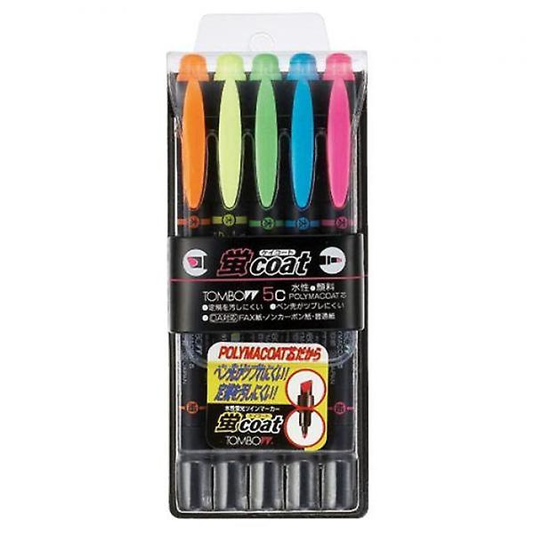  형광펜(coat 5색세트 TOMBOW)