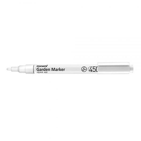  모나미 가든마카 450(화이트) 화분 식물라벨 마카펜