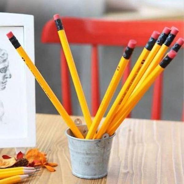  동아 오피스연필 H/HB 12개입 지우개연필