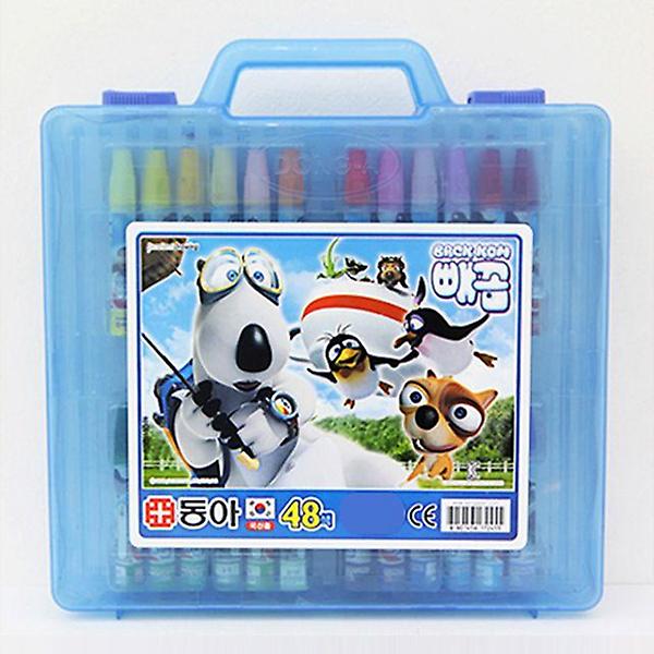  동아크레파스 48색 남 디자인랜덤