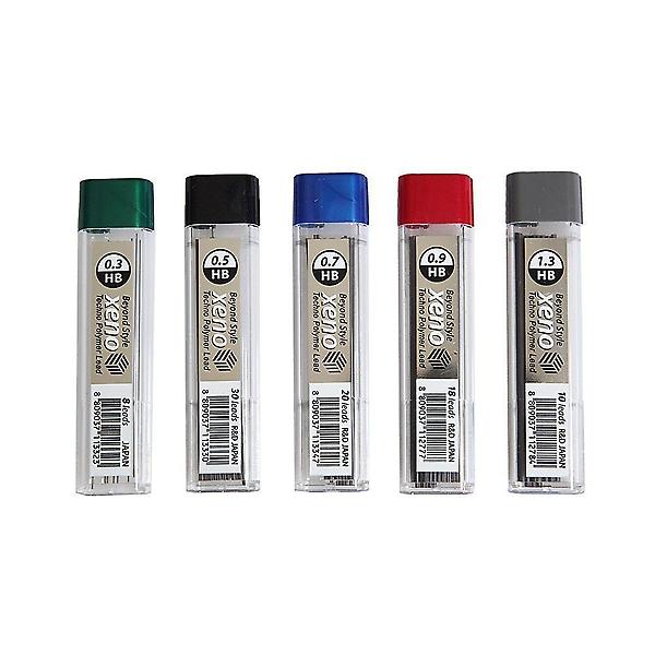  제노 리드리필 샤프심 HB 0.3 (60mm 8pcs) 12개입