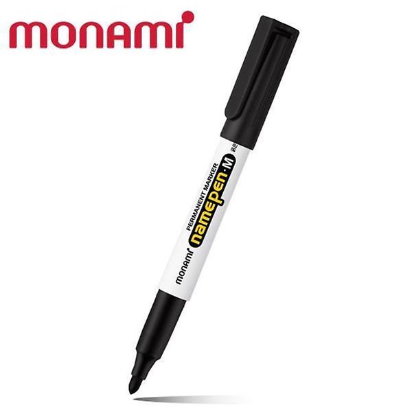  12자루 네임펜 모나미 블랙 굵은글씨용 M 1다스