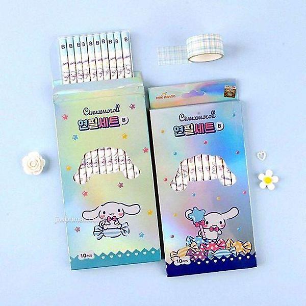  산리오 연필세트 10본 시나모롤 10EA 캐릭터 문구 캐