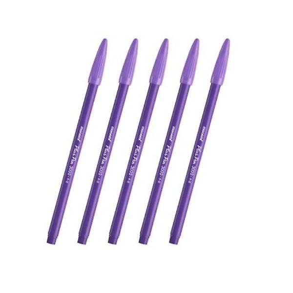  모나미 스테딜셀러 수성펜 0.4mm 사인펜 퍼플12개