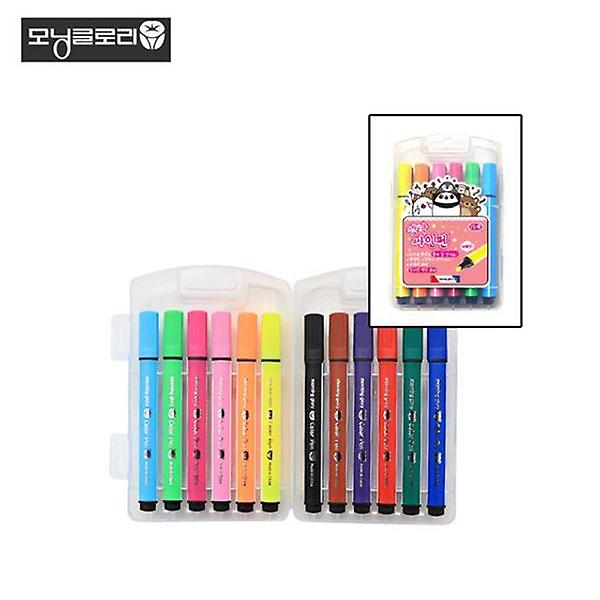  모닝글로리 4500 삼각싸인펜 (12색)