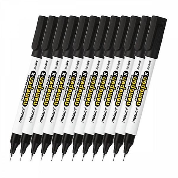  모나미 네임펜X(흑색 12자루 0.4mm )