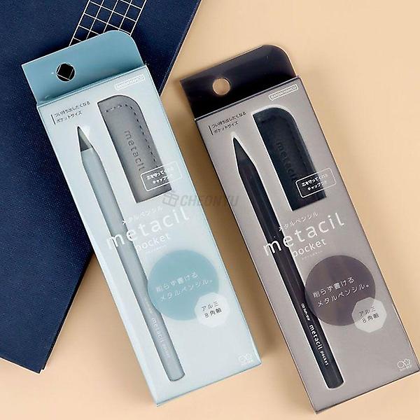  썬 스타 메타실 포켓 펜슬 연필 캡 세트 2H연필