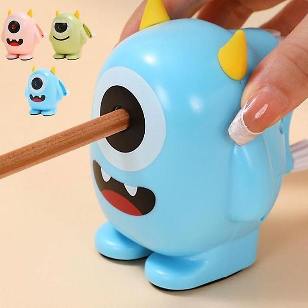  몬스터 연필깎이 부드러운 손잡이 탁상용 문구용품