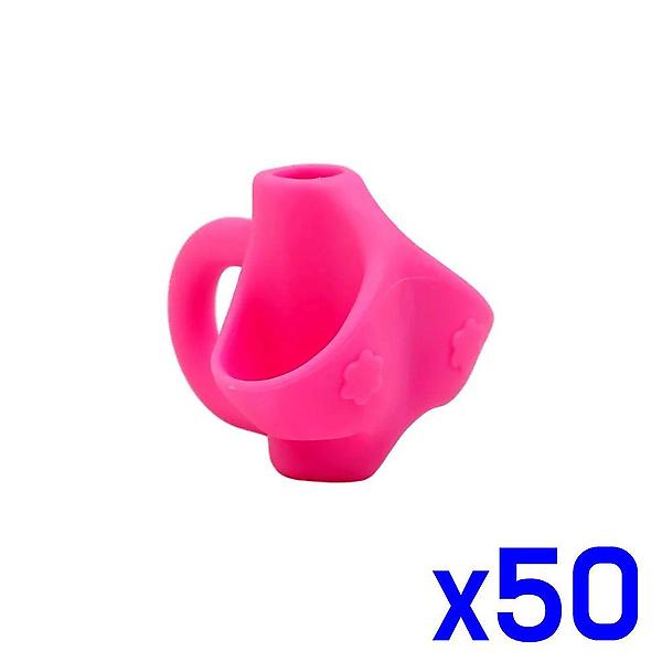  필기용품 컬러 연필 보조그립-색상랜덤발송 x50개