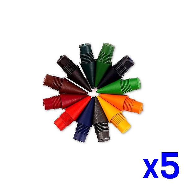  무한컬러 연필 교체사용 심12p세트 x5개 문구용품