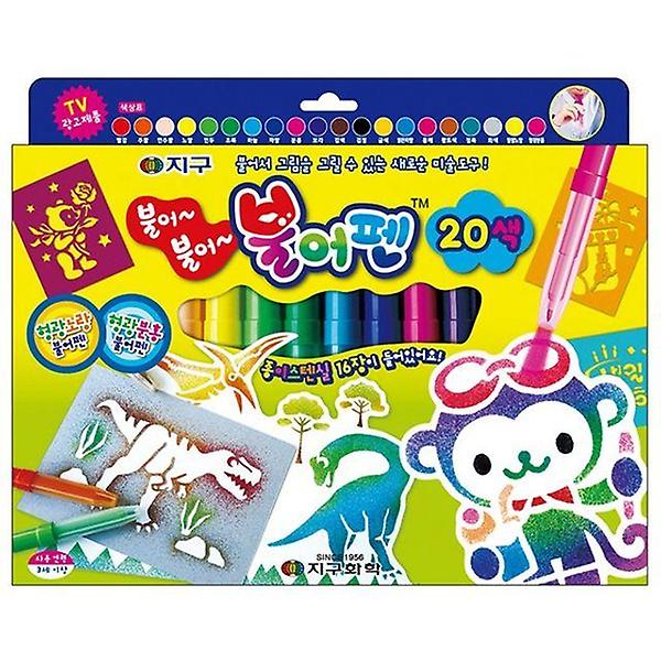  불어펜 20색 지구화학