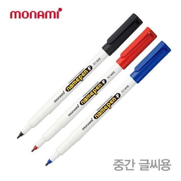  네임펜 중간 글씨용 1.0mm 12P