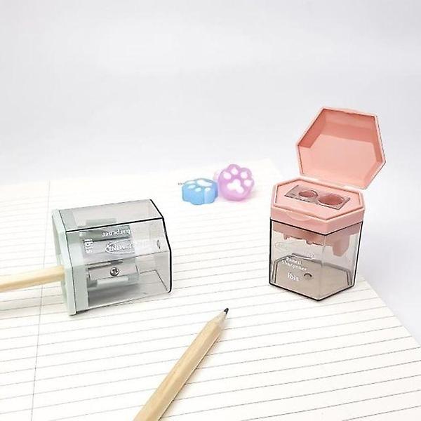  심플 미니 2구 연필깎이 1세트 36개입